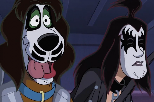 Kiss estrena una canción de la película con Scooby Doo