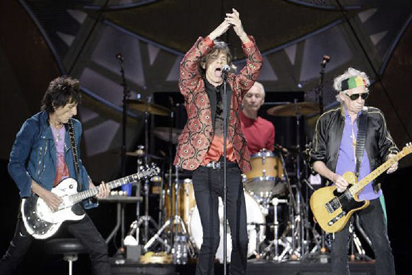 Los Rolling Stones arrancaron en Chile su gira sudamericana