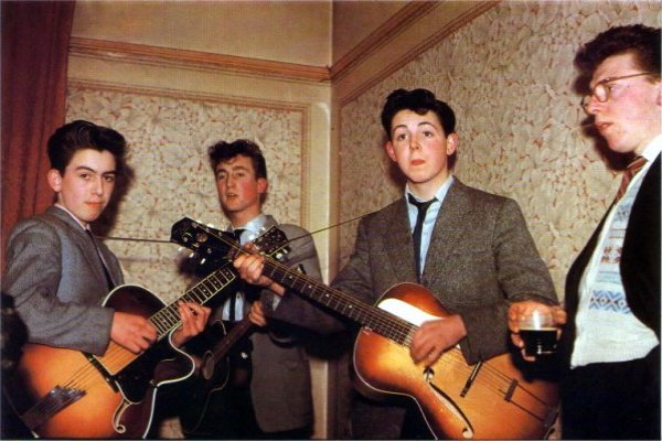 Hace 60 años, Lennon, McCartney y Harrison grababan juntos por primera vez
