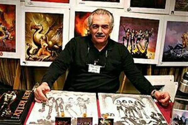 Falleció Ken Kelly, diseñador de portadas de discos de Kiss