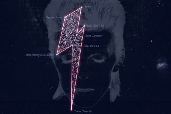David Bowie tiene una constelación con su nombre