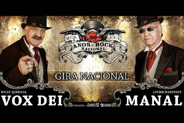 Histórico: Vox Dei y Manal actuarán en San Nicolás para celebrar los 50 años del rock nacional