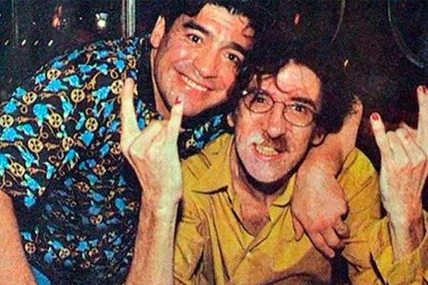 «Esperame ahí y no te equivoques con el paraíso», le «pidió» Charly García a Maradona
